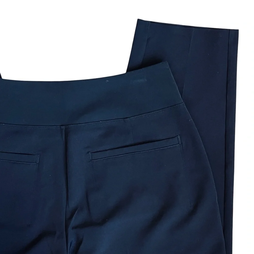 Athleta Women’s Sz 6 Black Brooklyn Ankle Pant Pull On Stretch Casual - Picture 10 of 11